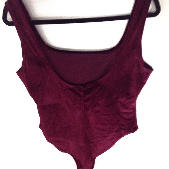 Other - 🌙Deep maroon body suit XL